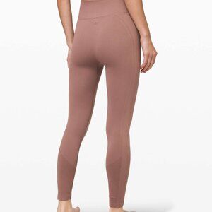 Lululemon Ebb to Street Tight in Spanish Oak, Seamless - Size 2-4